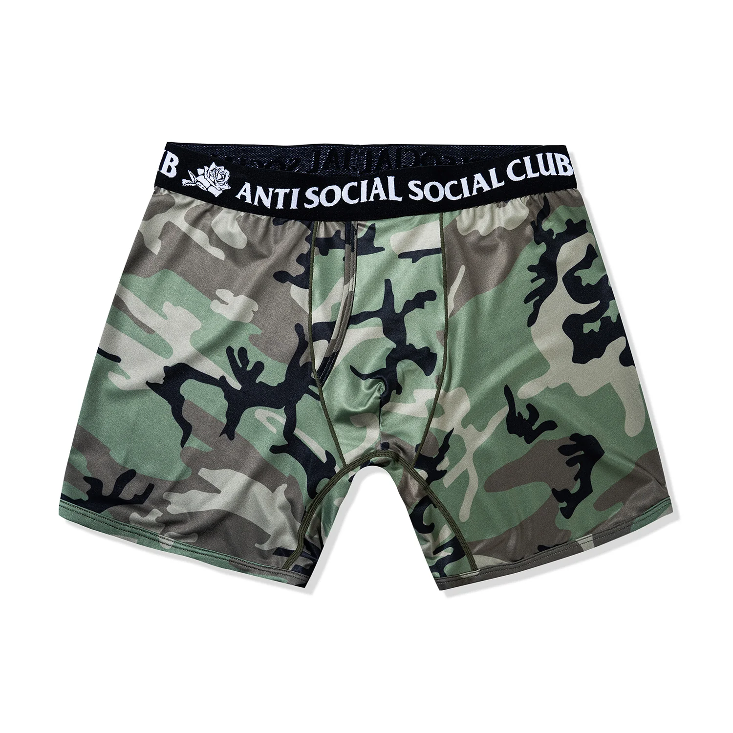 ASSC Jacquard Logo Boxer Briefs 3-Pack - Camo Solid - Image 3