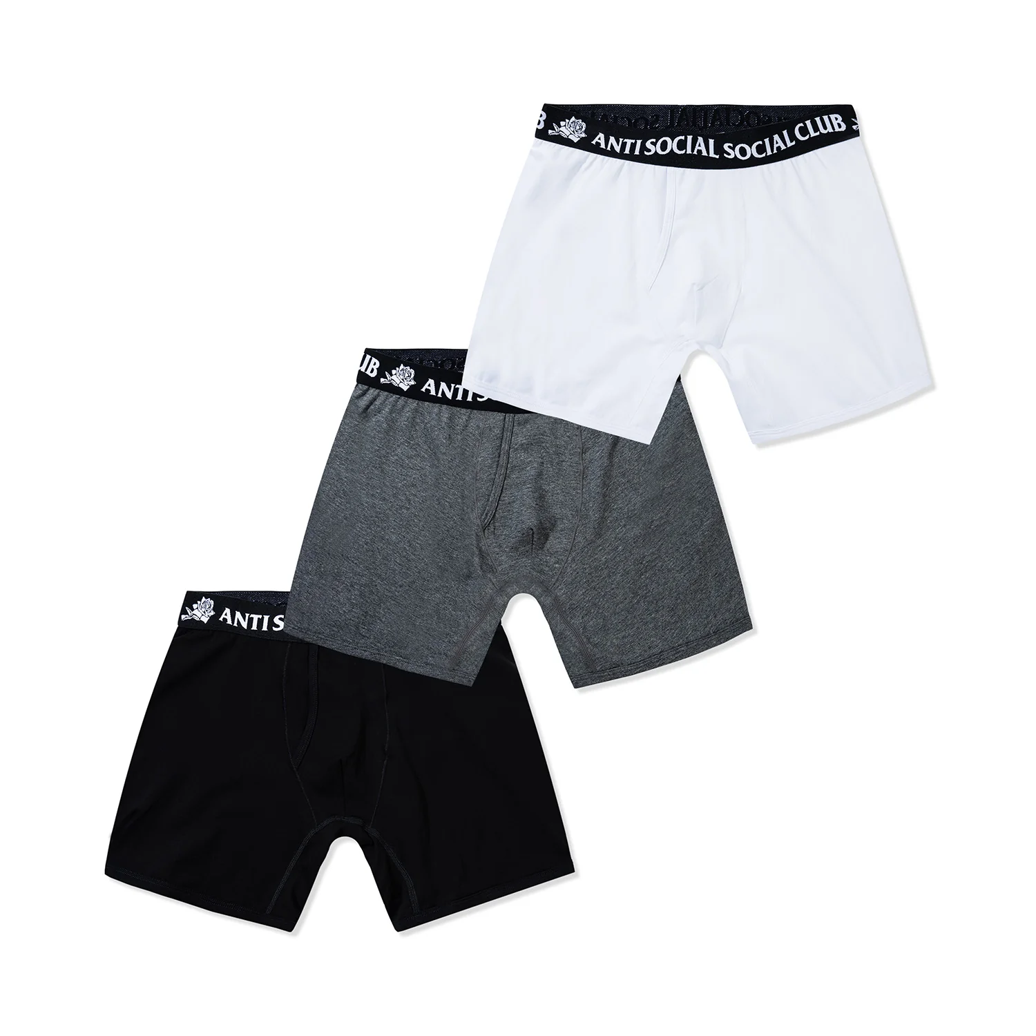 ASSC Jacquard Logo Boxer Briefs 3-Pack - Multi