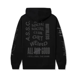 Alternative view of ASSC x Undefeated Schizophrenia Hoodie