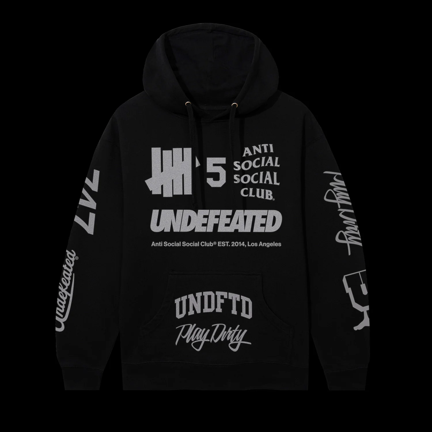 ASSC x Undefeated Schizophrenia Hoodie - Image 3
