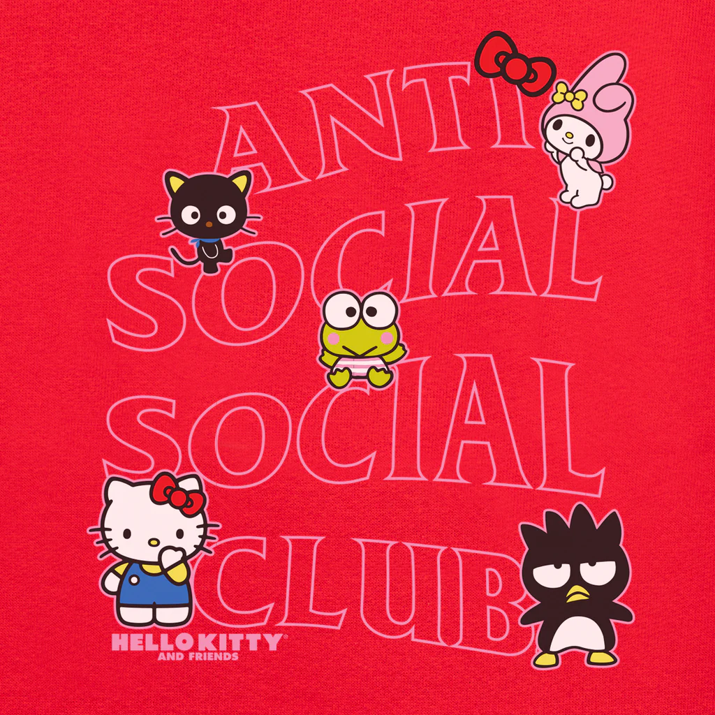 Hello Kitty and Friends x ASSC Hoodie - Image 4