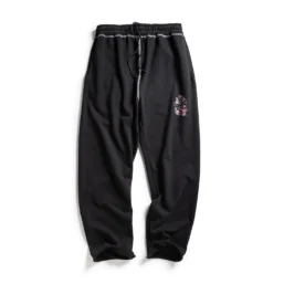CONTRAST STITCH SWEATS