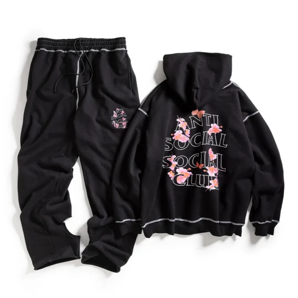 CONTRAST STITCH HOODIE - Image 4