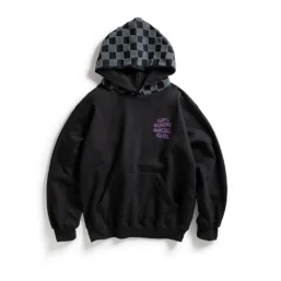 Alternative view of CHENILLE CHECKERED HOODIE