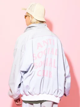 Alternative view of TRACK JACKET - WHITE