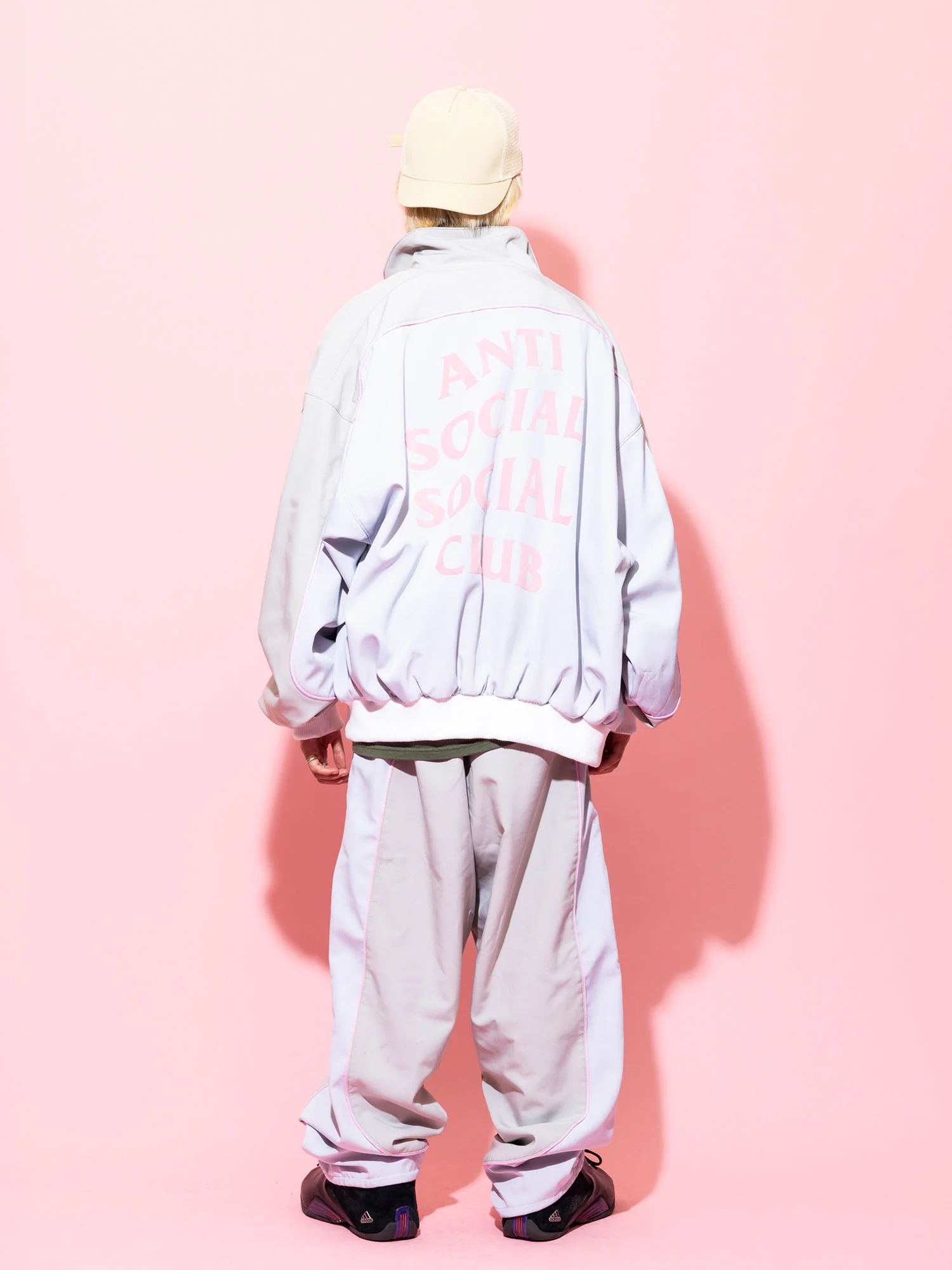 TRACK PANTS - WHITE - Image 4