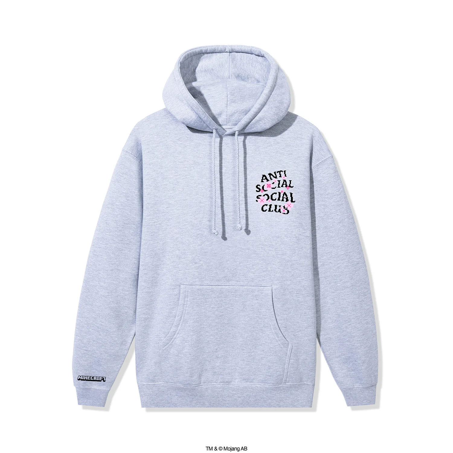 ASSC x Minecraft Cherry Blossom Hoodie - Grey - Image 2