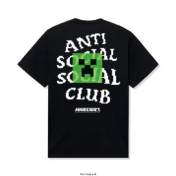 ASSC x Minecraft Creeper Head Logo Tee - Black