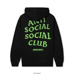 ASSC x Minecraft Pixel Logo Hoodie - Black