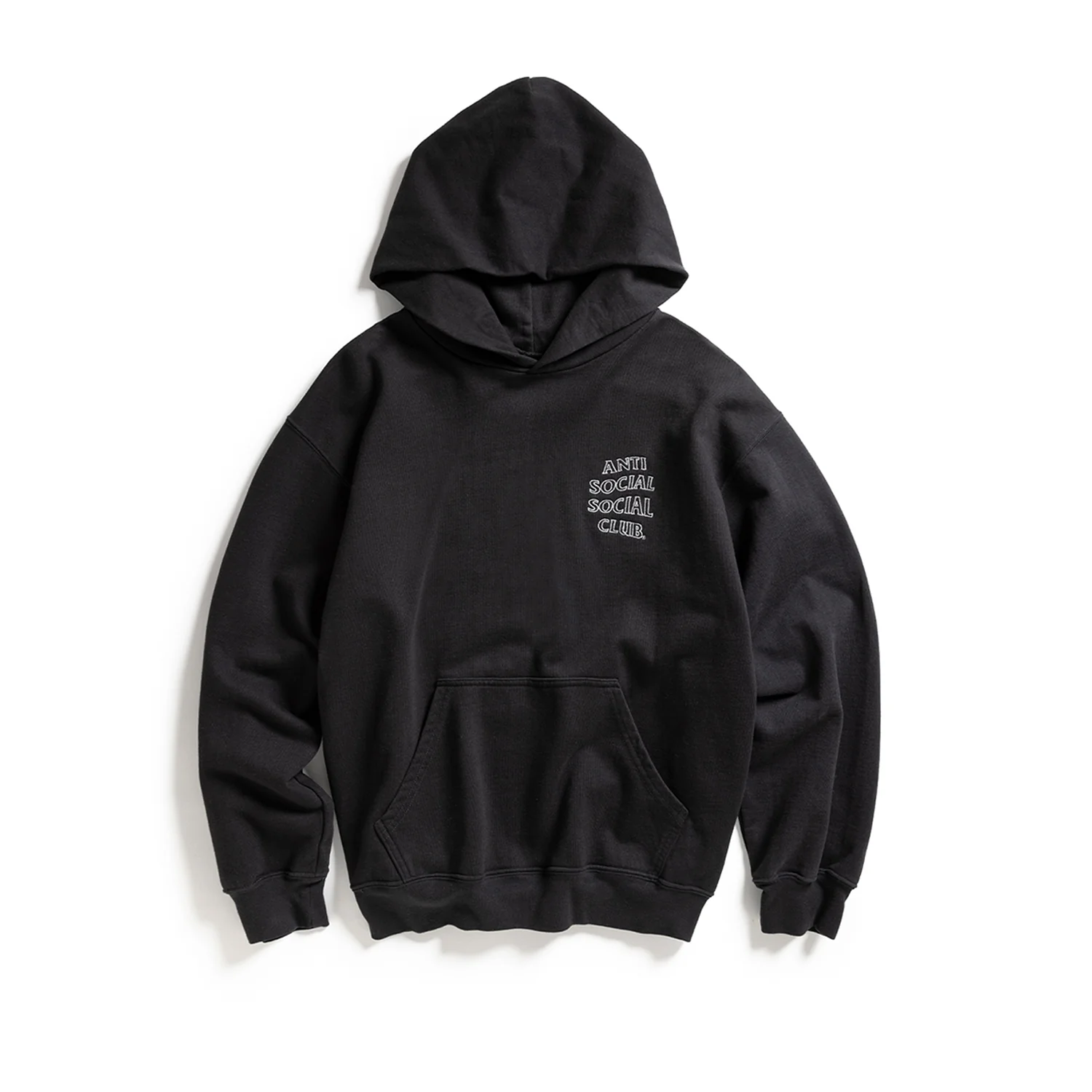 APPLIQUE MIND GAMES HOODIE - BLACK - Image 3