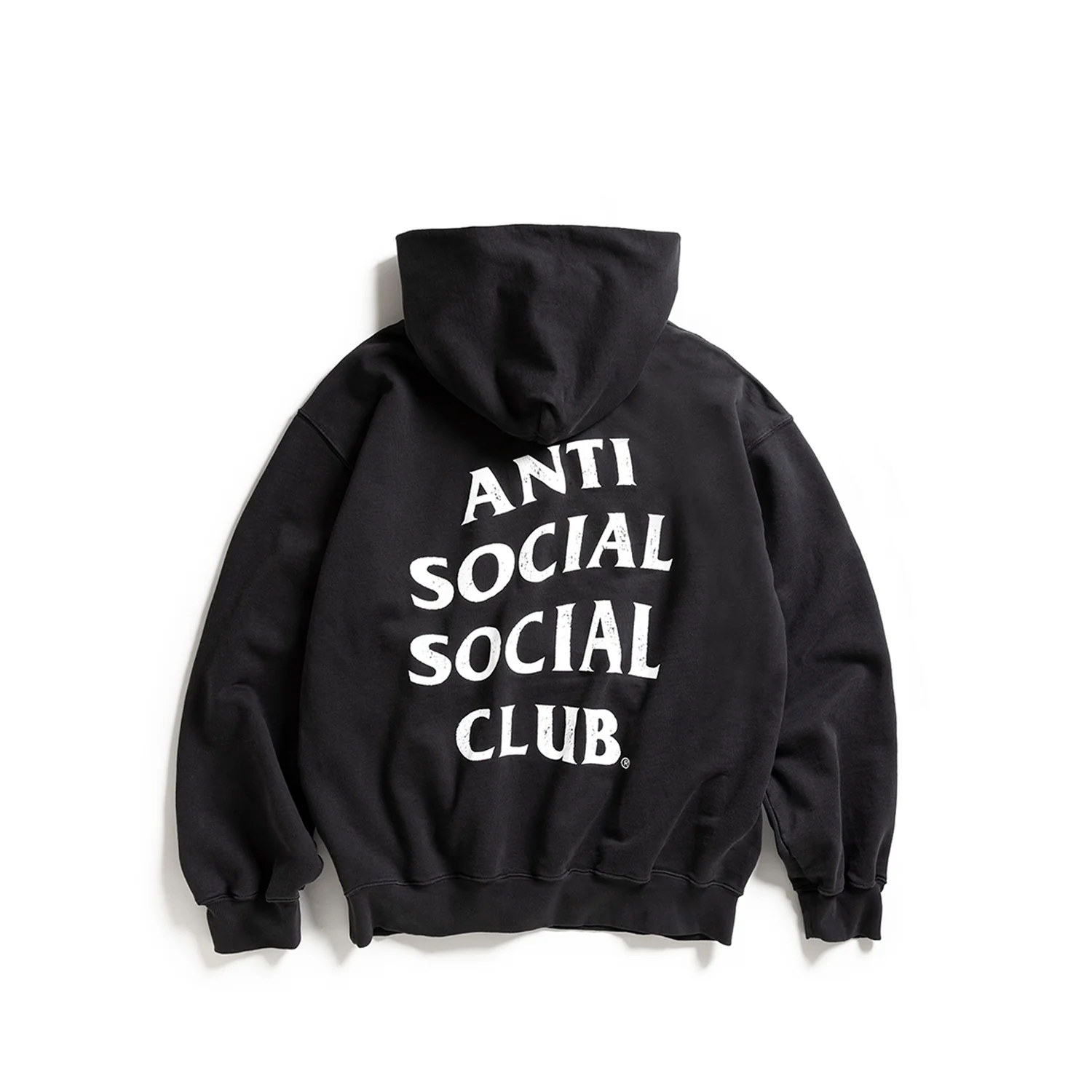 WEATHERED HOODIE - BLACK