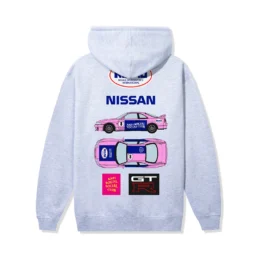 ASSC x Nissan LM Hoodie - Ath Heather