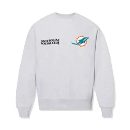 Alternative view of ASSC x DOLPHINS TEAM CREWNECK