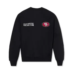 Alternative view of ASSC x 49ERS TEAM CREWNECK