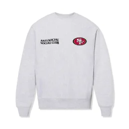Alternative view of ASSC x 49ERS TEAM CREWNECK