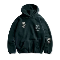 Alternative view of ASSC x Peanuts Feeling Funny Polar Fleece Hoodie