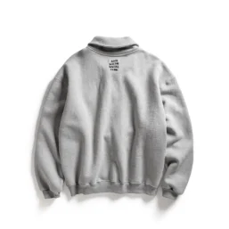 Alternative view of FELT THE SAME APPLIQUE QUARTER-ZIP