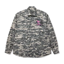 Alternative view of ASSC x Peanuts DJ Snoopy Jungle Jacket