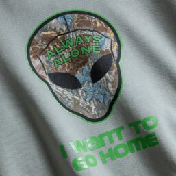 Alternative view of Redneck Alien with Glow Hoodie