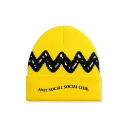 ASSC x Peanuts Zig Zag Fold Beanie