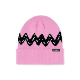 Alternative view of ASSC x Peanuts Zig Zag Fold Beanie